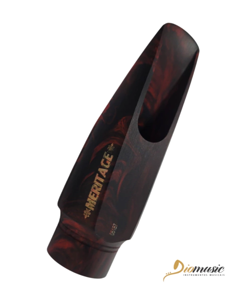 Boquilha Sax Alto Barkley Shadow Meritage 8 Vermelha / Preta - comprar online