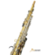 Saxofone Soprano Eagle corpo envelhecido, chaves niqueladas - Diomusic