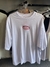 REMERA OVERSIZE ~ DIÉSEL WHITE en internet