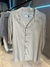 CAMISA BOXY LINO - BEIGE