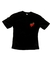REMERA OVERSIZE ~ FRUIT MARKET BLACK en internet