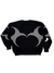 SWEATTER ELISE NEGRO - GRIS en internet