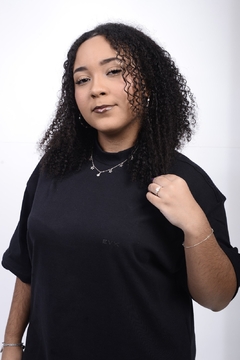 Camiseta Oversized Cupido Bandido – Fio 40.1 Suedine - Evk Wear
