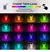 Luminária de Luxo Cristal Light 16 Cores - Sensível ao Toque + Controle Remoto - loja online