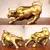 Escultura Touro de Wall Street Dourado na internet