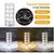 Luminária de Luxo Cristal Light 16 Cores - Sensível ao Toque + Controle Remoto - Aura