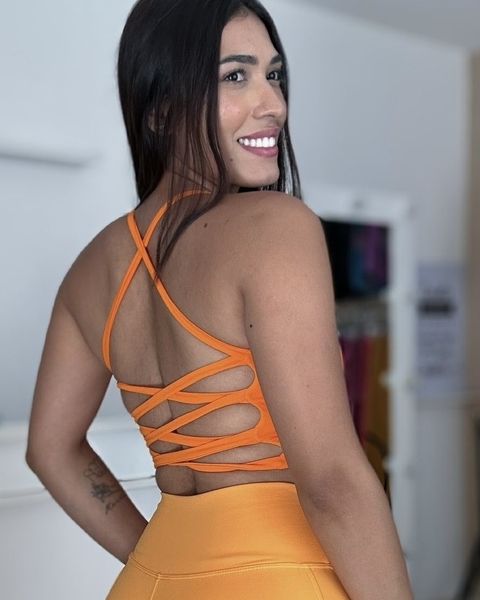 Top trançado - comprar online