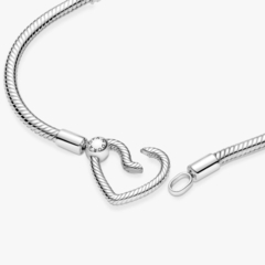 Bracelete Inspiração Moments fecho coração - comprar online