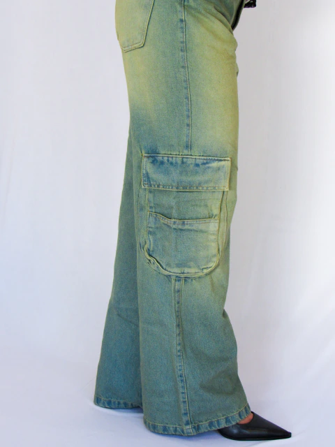 CALÇA CARGO VINTAGE