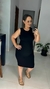 Vestido Canelado Regata
