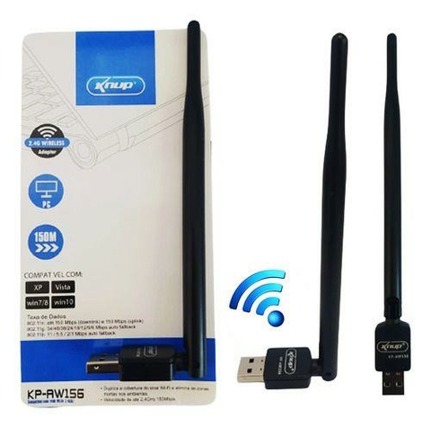 ADAPTADOR WIRELESS USB 150MBP AW156