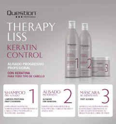 Shampoo Therapy Liss Question - De La Cuadra Distribuciones