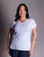 Blusa Manga Curta Baby Look com Decote em V