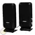 Speaker Satellite S-001 com 2 watts RMS USB e Mini Jack 3.5 mm - Preto - comprar online