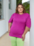 Imagem do Blusa Plus Size de Tricô Raquel - Manga 3/4 | Mais Tricot