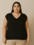 Plus Size - Saída de Praia Plus Size de Tricô Carla - Blusa/Regata | Mais Tricot - comprar online