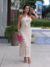 Vestido de Tricô Flor Jasmin | Mais Tricot - loja online