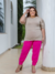 Blusa Plus Size de Tricô Raquel - Manga 3/4 | Mais Tricot - comprar online