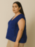 Plus Size - Saída de Praia Plus Size de Tricô Carla - Blusa/Regata | Mais Tricot na internet
