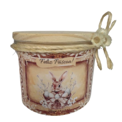 Imagem do Vela Aromática Perfumada e Decorada Premium - Edição de Páscoa