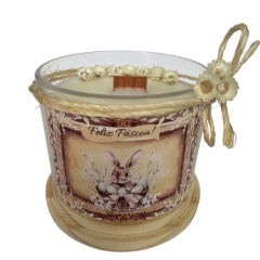 Vela Aromática Perfumada e Decorada Premium - Edição de Páscoa - comprar online