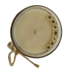 Vela Perfumada Aromártica Artesanal Decorada - Religiosa - Nossa Senhora Aparecida - loja online
