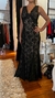Vestido largo negro