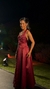 Vestido raso importado en internet