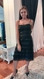 Vestido midi negro - comprar online