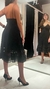 Vestido midi negro - Va Asesora de Imagen