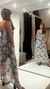 Vestido estampado largo - comprar online