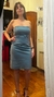 Vestido corto con moñito - comprar online