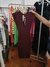 Vestido bordo al cuerpo - comprar online