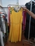 Vestido corto mostaza - comprar online