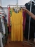 Vestido corto mostaza en internet