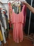 Vestido corto salmón - comprar online