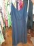 Vestido plizado azul - comprar online