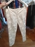 Pantalon de vestir blanco con bordados - comprar online