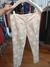 Pantalon de vestir blanco con bordados en internet