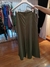 Pantalón wide leg verde militar en internet