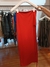 Pollera Roja Tajo - Va Asesora de Imagen