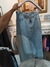 Pollera con tajo JEAN - comprar online