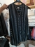 Blusa en V estampada - Va Asesora de Imagen
