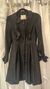 Trench negro importado en internet