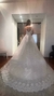 Vestido novia cola - tienda online
