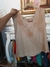 Musculosa beige escote en internet