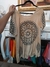 Blusa estampada beige y negro - comprar online