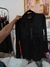 Camisa con mangas negra y bolsillo - comprar online