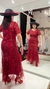 Vestido sirena apliques - comprar online