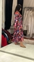 Vestido estampa largo - Va Asesora de Imagen